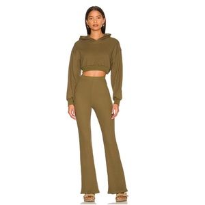 REVOLVE Lovers and Friends Thermal Winslow Pant in Olive Green Size XXS